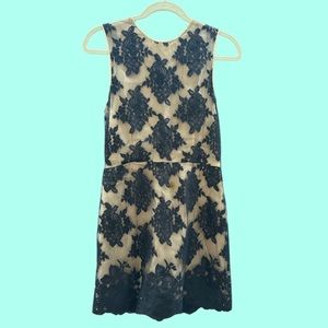 3.1 Philip Lim Lace Zip Dress w/ Stain on Slip